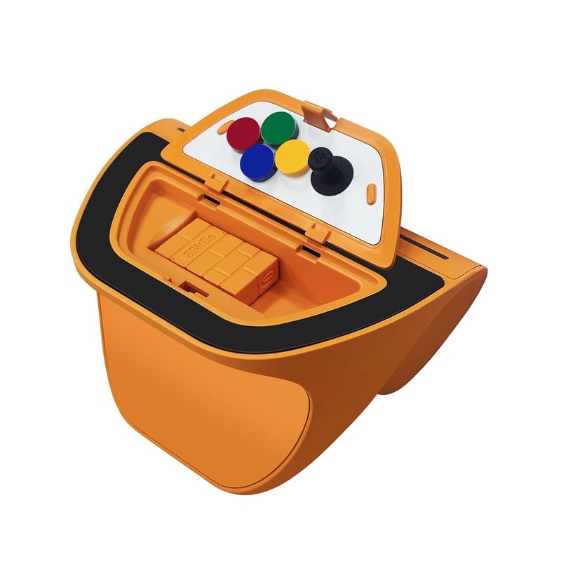 AKNES 8BitDo Pro 3 Bluetooth Controller for Switch/Switch 2,TMR Joysticks,Programmable Pro Back Buttons&R4/L4 Bumpers,Hall/Tactile Triggers,Swappable ABXY Buttons,for Windows,Apple,SteamOS,Android - Orange - Image 2
